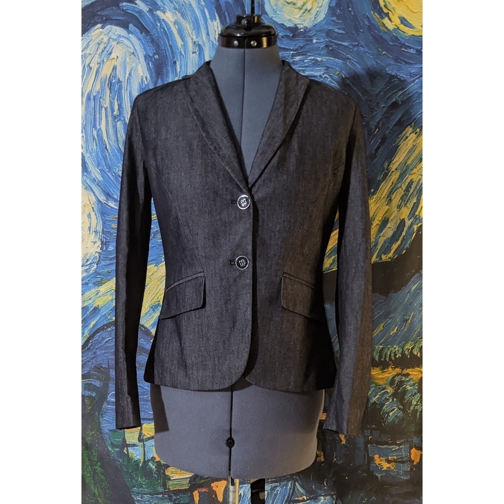 NEW YORK & CO Denim Blazer